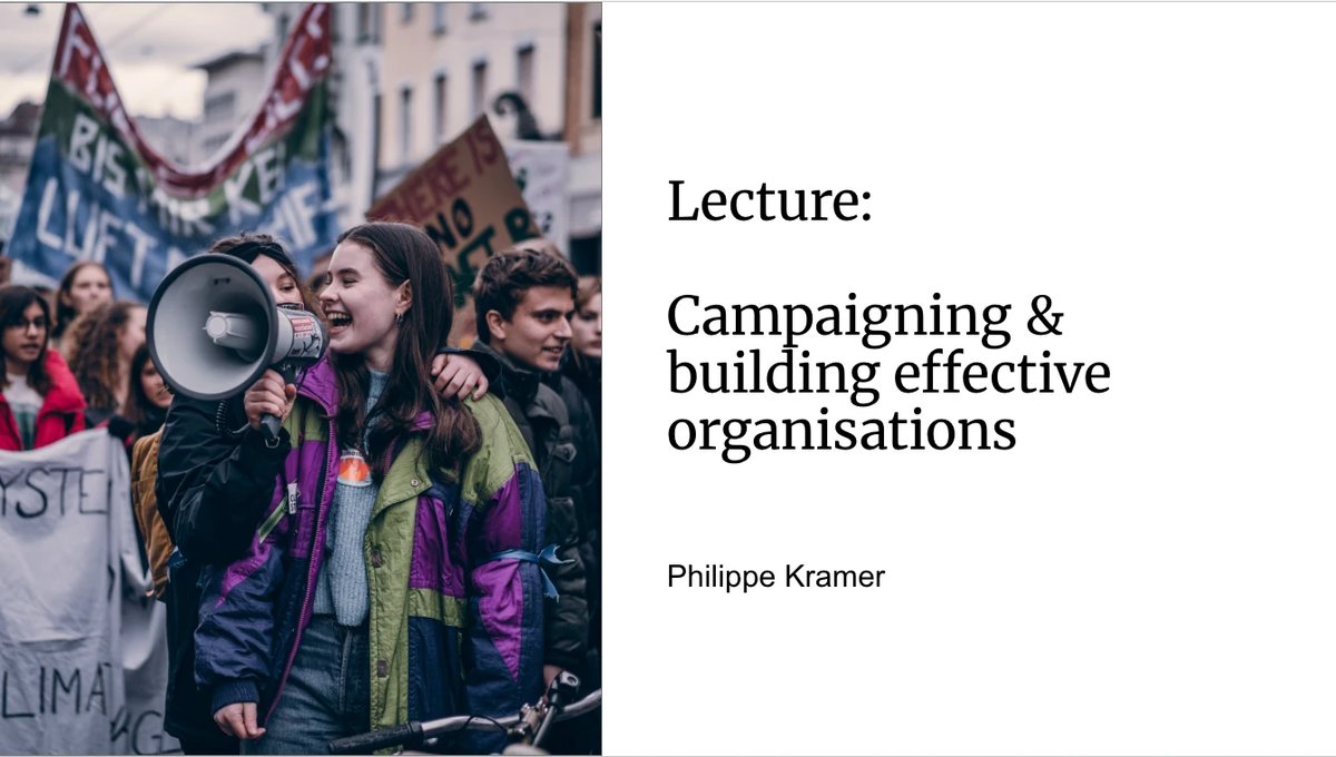 Gastdozent für Campaigning Fachhochschule Luzern